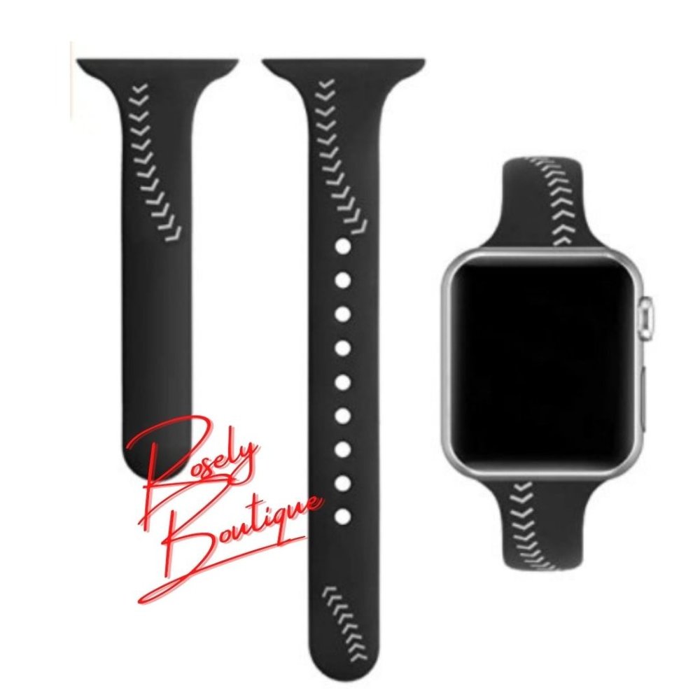 Baseball Watch Band For Apple iWatch Compatible